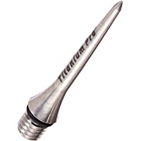 Los mejores  - Target Titanium Pro 2ba - Puntas de acero para dardos (3 unidades- 26 mm)- color plateado